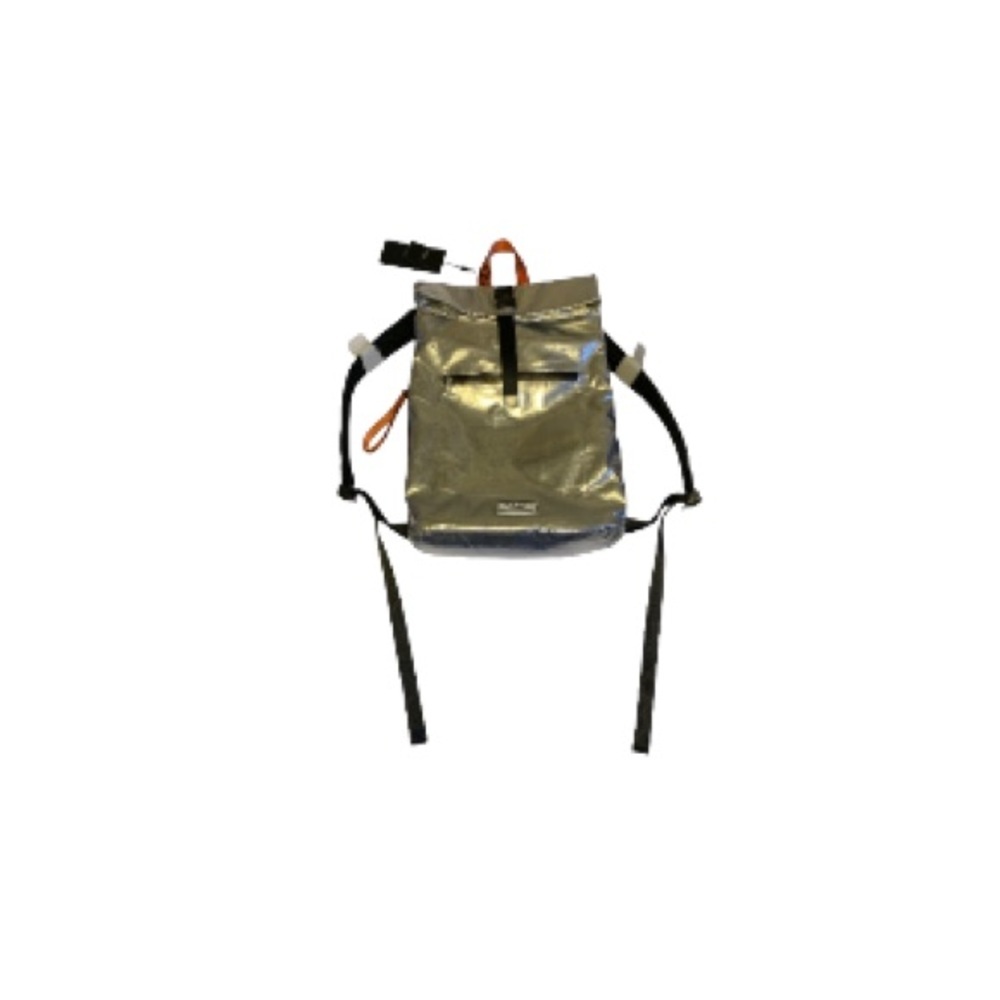 ๐ KENDALL + KYLIE Silver, Black, and Orange Backpack